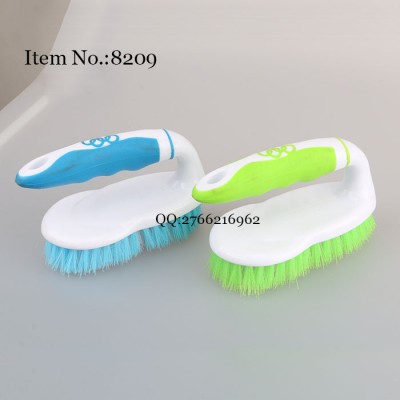 HQ8209 hotel cleaning plastic strong handle large scrub brush